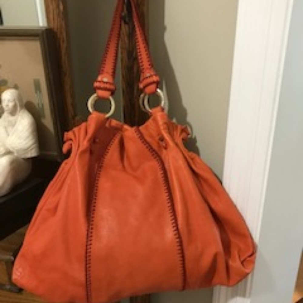 Junior Drake Leather Shoulder Bag